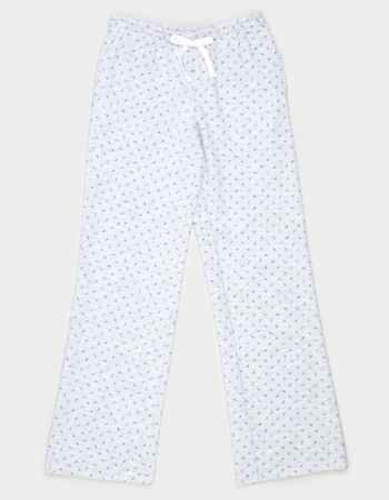 FULL TILT Ditsy Girls Wide Leg Thermal Pants Alternative Image