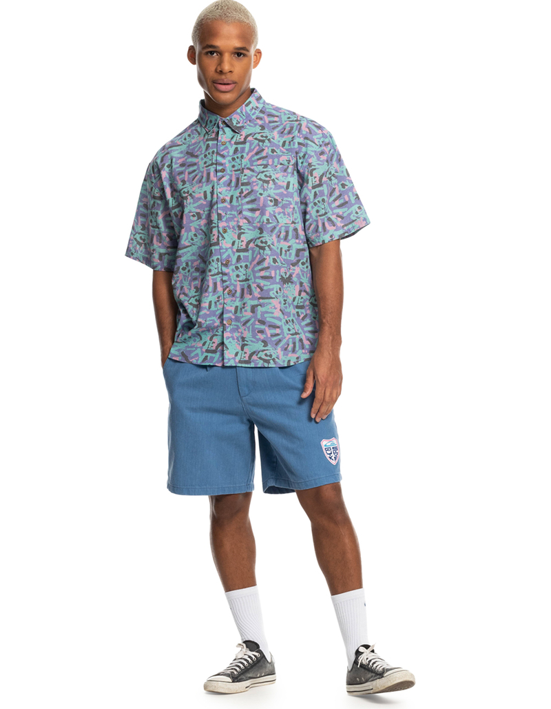 QUIKSILVER x Stranger Things The Lenora Mens Button Up Shirt image number 5