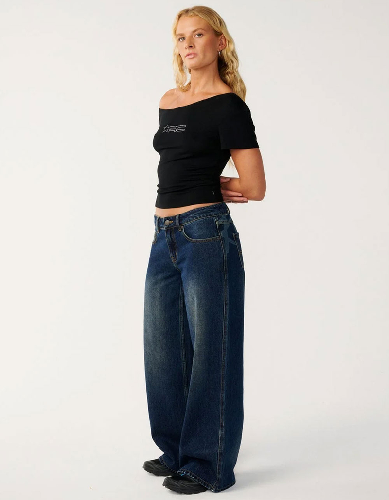 RIP CURL RC Womens Off The Shoulder Tee image number 4
