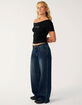 RIP CURL RC Womens Off The Shoulder Tee image number 5