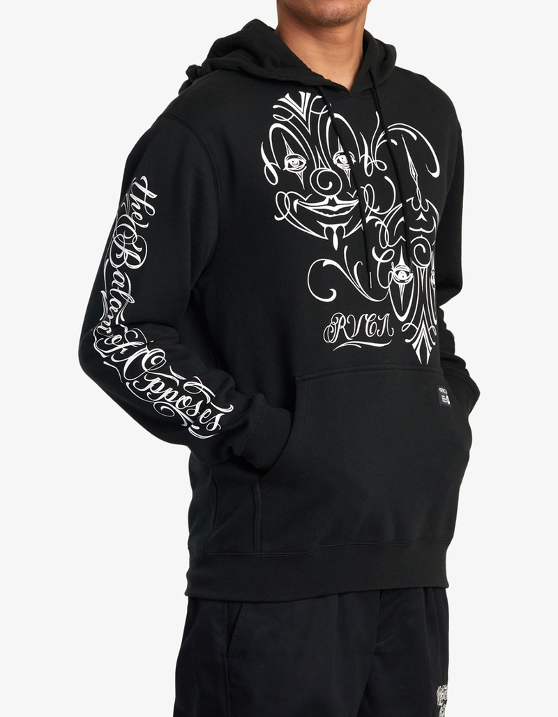 RVCA x Mister Cartoon Clowns Mens Hoodie image number 15