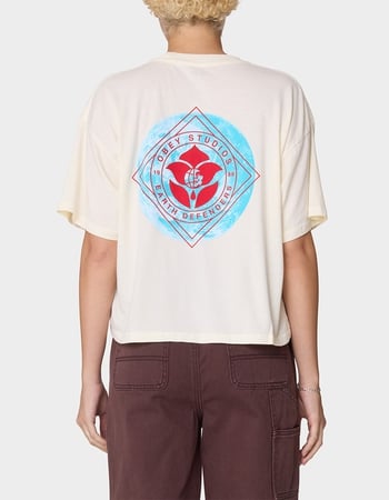 OBEY Earth Defenders Row Womens Tee Alternative Image