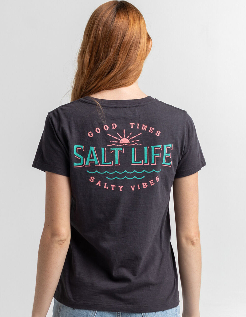 SALT LIFE Salty Vibes Womens Oversized Tee image number 0