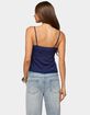EDIKTED Michal Eyelet Babydoll Tank Top image number 3