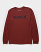 HURLEY Everyday One And Only Solid Mens Long Sleeve Tee image number 1
