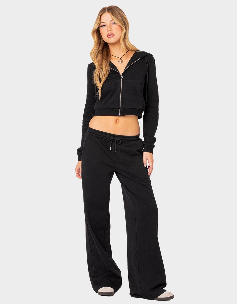 EDIKTED Annalise Straight Leg Sweatpants image number 4