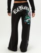 ED HARDY Ice Flower Womens Rhinestone Sweatpants image number 2