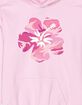 HIBISCUS Pink Camo Unisex Kids Hoodie image number 2