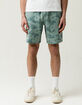 RSQ Tie Dye Mens Slate Sweat Shorts image number 1