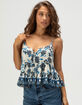 PATRONS OF PEACE Bonita Womens Top image number 1
