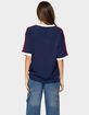 EDIKTED Australia 96 Contrast Oversized Tee image number 3