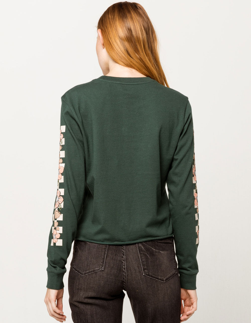 VANS Floral Womens Crop Tee image number 2