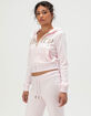 JUICY COUTURE Front Bling Zip-Up Womens Hoodie image number 3