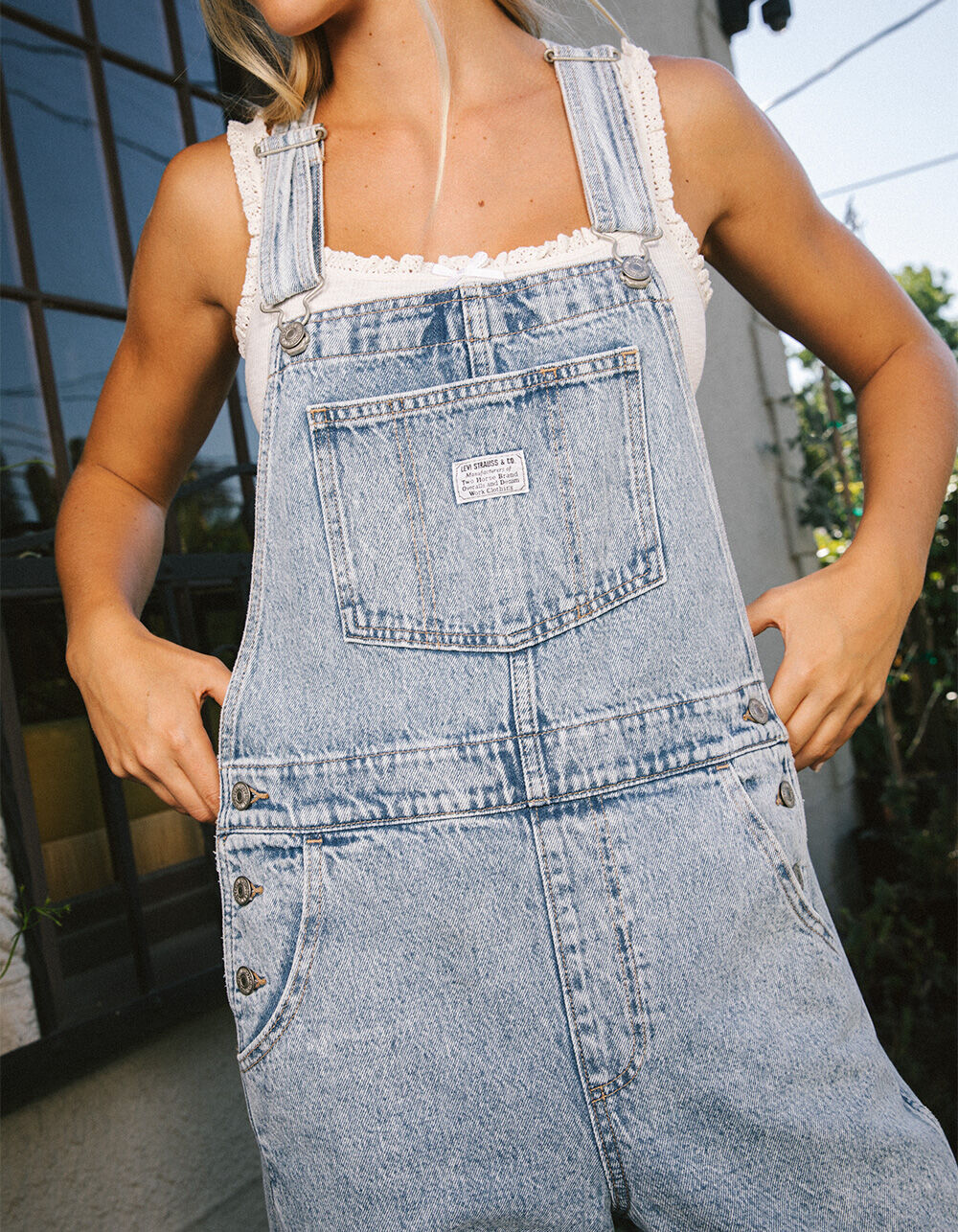 LEVI'S Vintage Womens Overalls - Mesh Intentions - LT BLAST | Tillys
