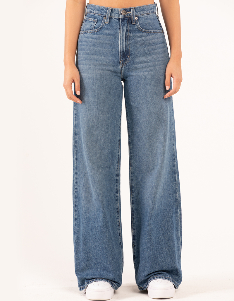 RSQ Womens Super High Rise Wide Leg Jeans image number 1