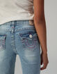 TRUE RELIGION Joey Girls High Rise Flare Jeans image number 4