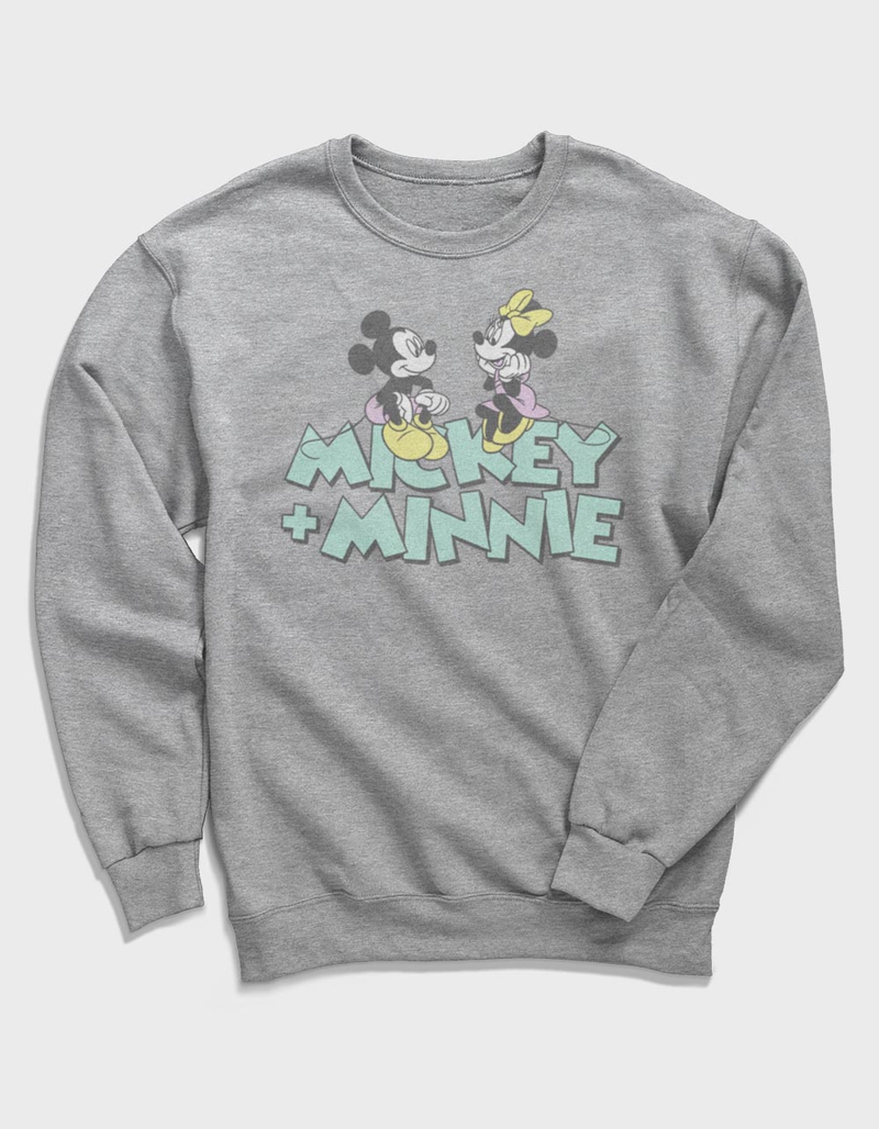 DISNEY Mickey And Minnie Vintage Unisex Crewneck Sweatshirt image number 0