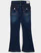 TRUE RELIGION Joey High Rise Girls Flare Jeans image number 3