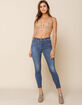 LEVI'S Wedgie High Waist Womens Skinny Jeans image number 1