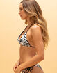 FULL TILT Zebra Triangle Bikini Top image number 2