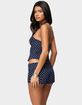 EDIKTED Twyla Polka Dot Halter Top image number 3