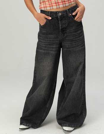 BDG Urban Outfitters Anika Ultra-Wide Leg Womens Low Rise Jeans Alternative Image
