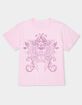CROSS Winged Crest Unisex Kids Tee image number 1