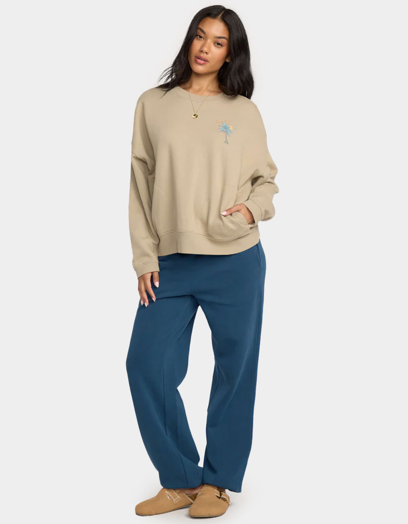 BILLABONG Palmin Camp Womens Crewneck Sweatshirt image number 4