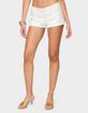 EDIKTED Trisha Tassle Eyelet Shorts image number 1