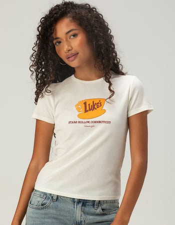 GILMORE GIRLS Womens Baby Tee Primary Image