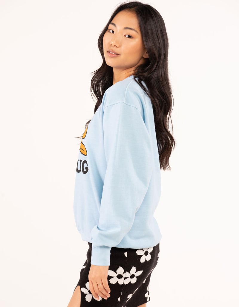 LOONEY TUNES Daffy Duck Humbug Womens Crewneck Sweatshirt image number 1