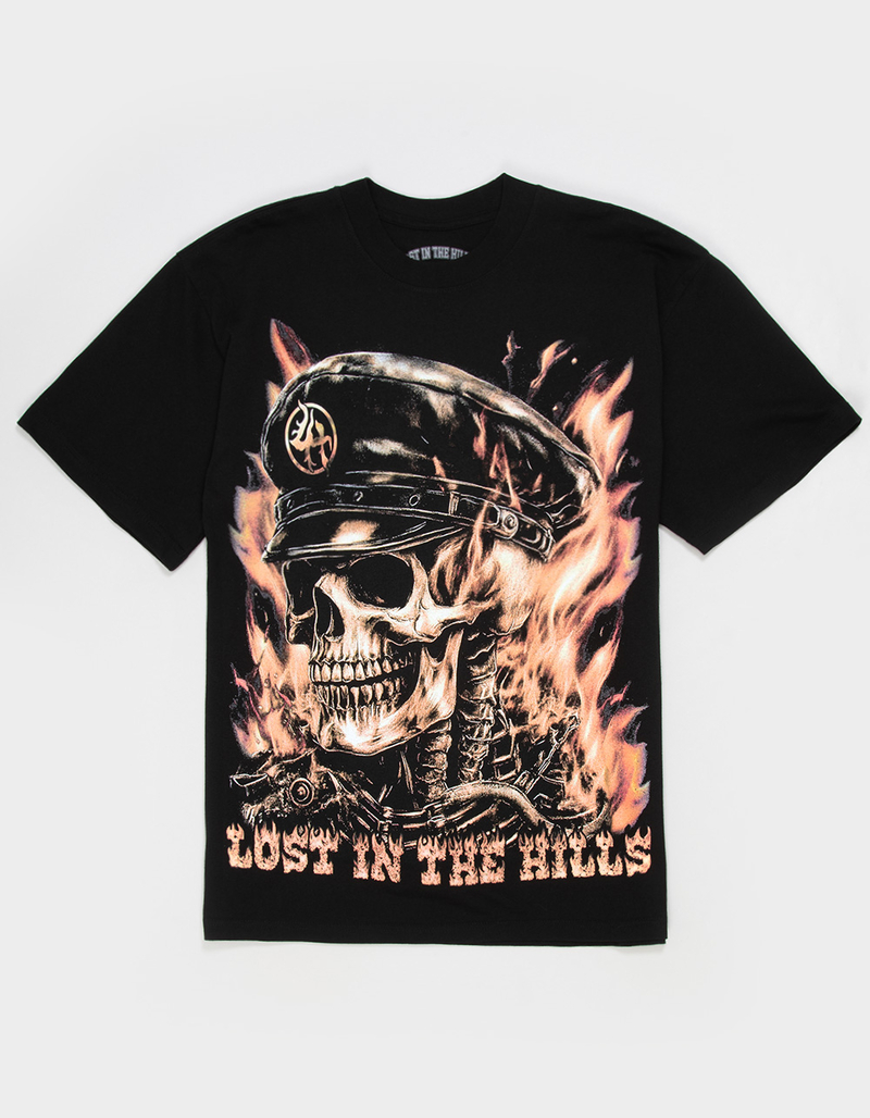 LOST IN THE HILLS Flame Mens Tee image number 0