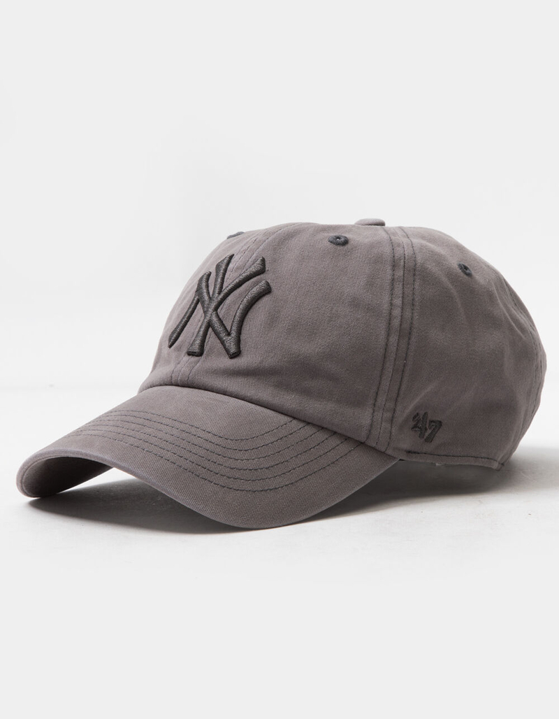 47 BRAND New York Yankees Gray Strapback Hat image number 0