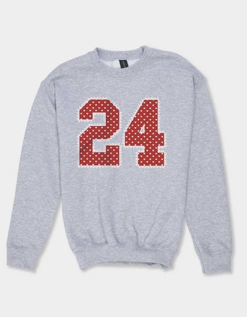 COLLEGIATE Lace 24 Unisex Kids Crewneck Sweatshirt Primary Image