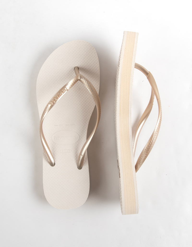 HAVAIANAS Slim Flatform Womens Flip Flops image number 5