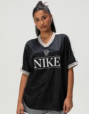 NIKE Sportswear Womens V-Neck Jersey Top Primary Image