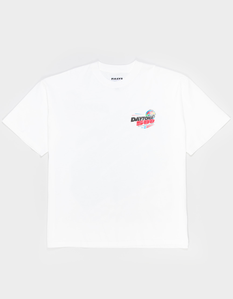 TILLYS x NASCAR Daytona 500 Mens Boxy Tee image number 2