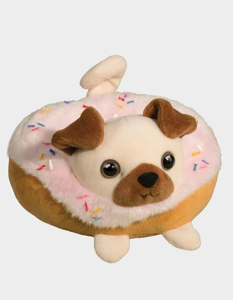 Pug Donut Macaroon Plush Toy image number 0