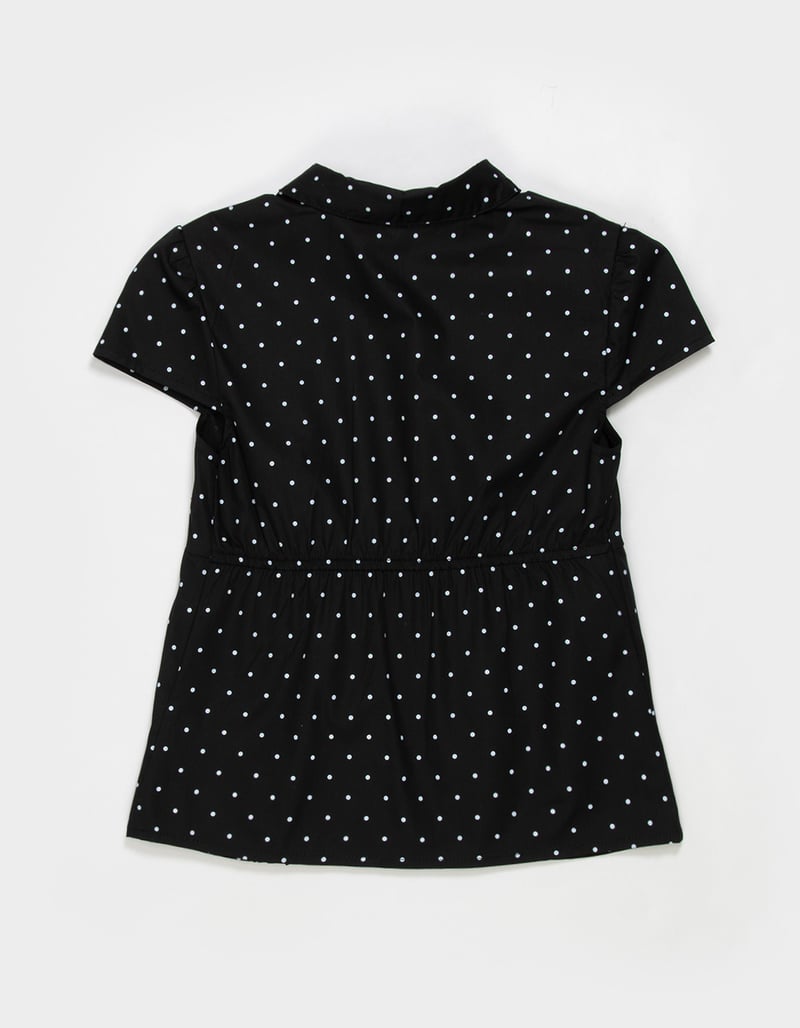 FULL TILT Girls Button Front Top image number 4