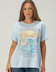 SALT LIFE Surf The Sun Womens Slub Tee image number 1