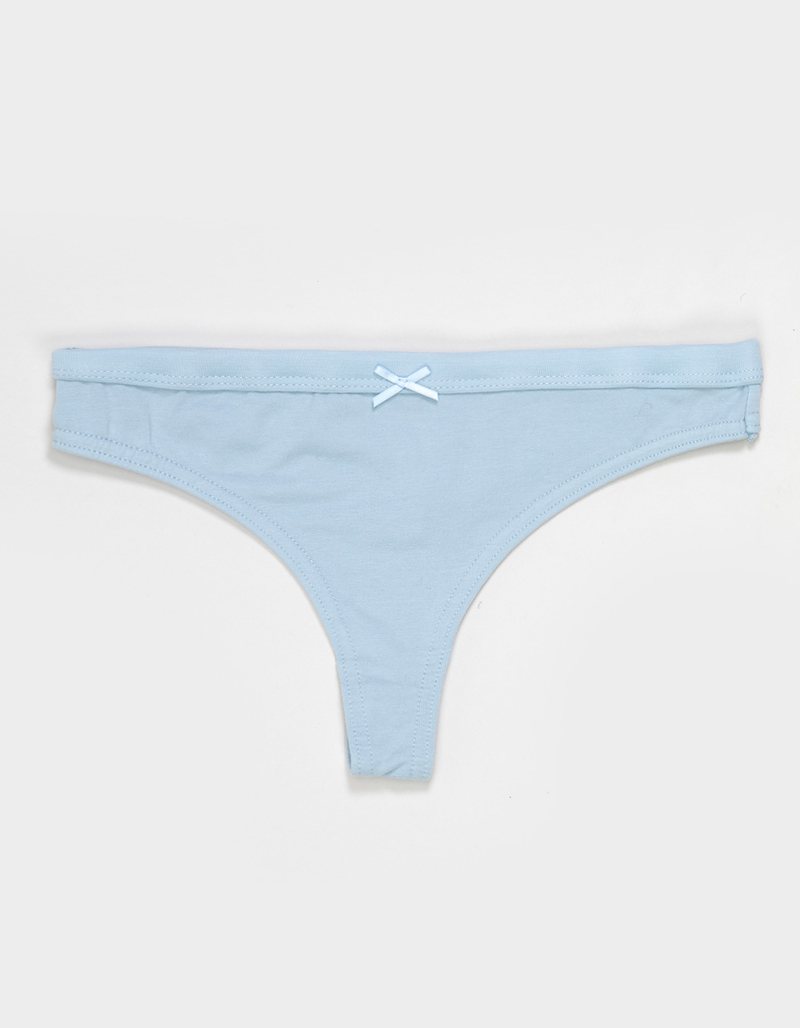 FULL TILT Cotton Bow Thong image number 0