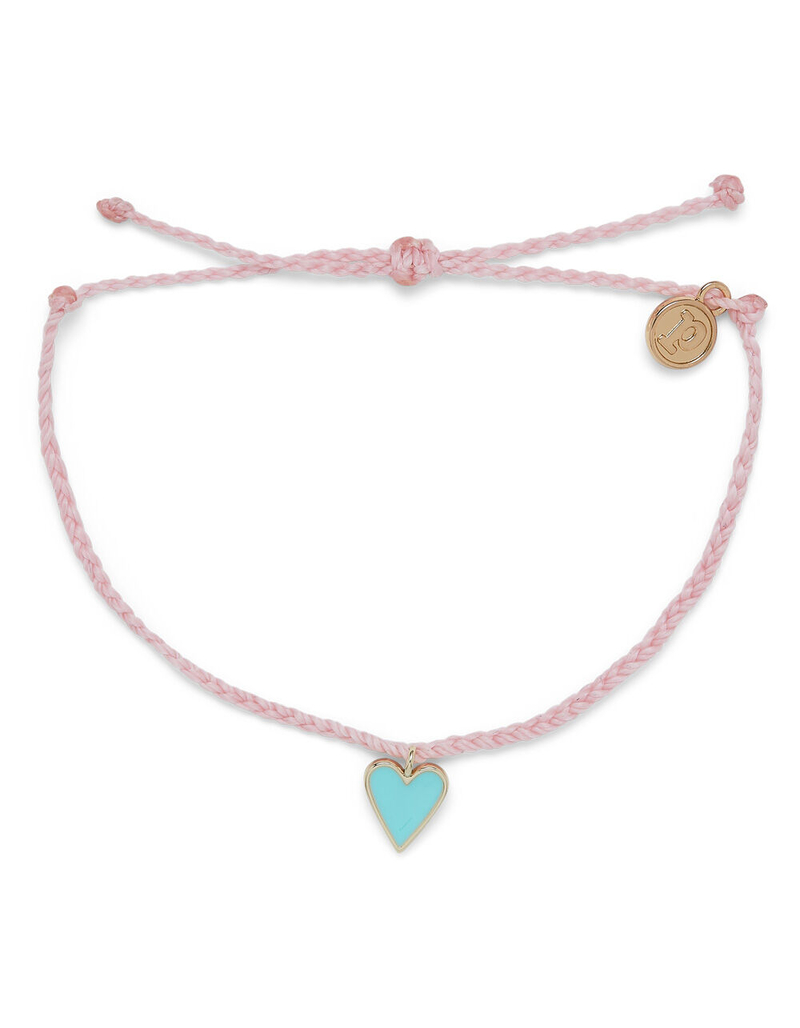 PURA VIDA Petite Heart Pink Bracelet image number 0
