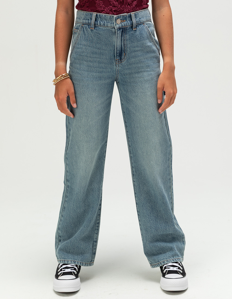 RSQ Girls High Rise Heart Carpenter Jeans image number 2