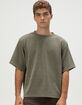 RSQ Mens Textured Boxy Tee image number 3