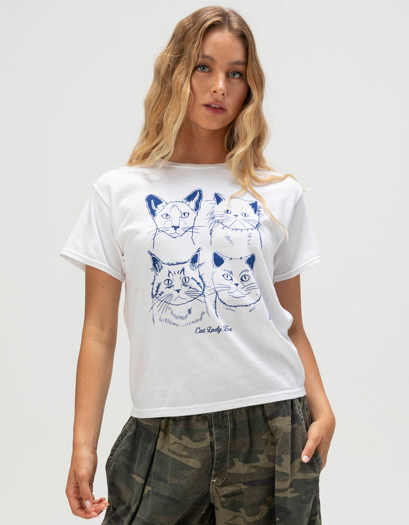 BDG Urban Outfitters Cat Lady Womens Relaxed Tee image number 0