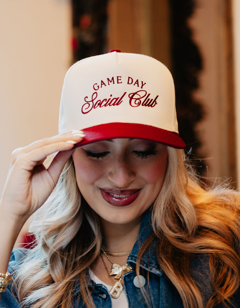 KATYDID Game Day Social Club Two-Toned Vintage Hat image number 1