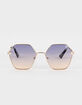 RSQ Hexagon Round Sunglasses image number 2