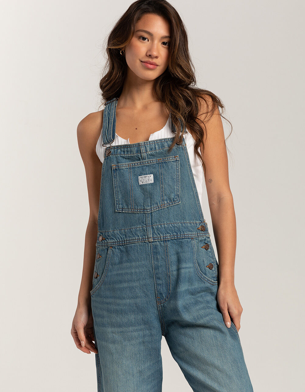 LEVI'S Womens Overalls - Fresh Perspective - MED BLAST | Tillys