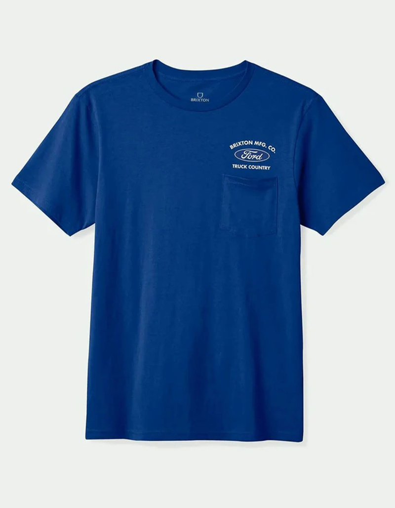BRIXTON x Ford Truck Country Mens Pocket Tee image number 0