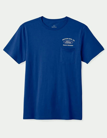 BRIXTON x Ford Truck Country Mens Pocket Tee Primary Image